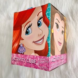 NWT Disney Princess Activity Cube Color N' Stickers Activities